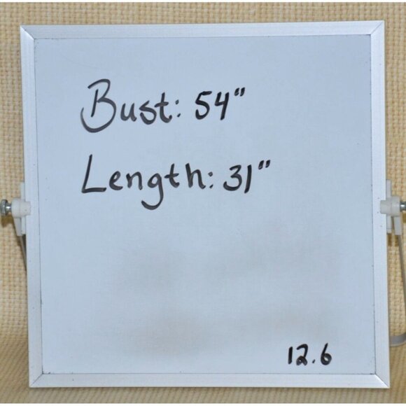 Roaman's Women's 28W Blue Eyelet Blouse Tunic Top Button Front 3/4 Sleeve Comfy - Picture 14 of 14